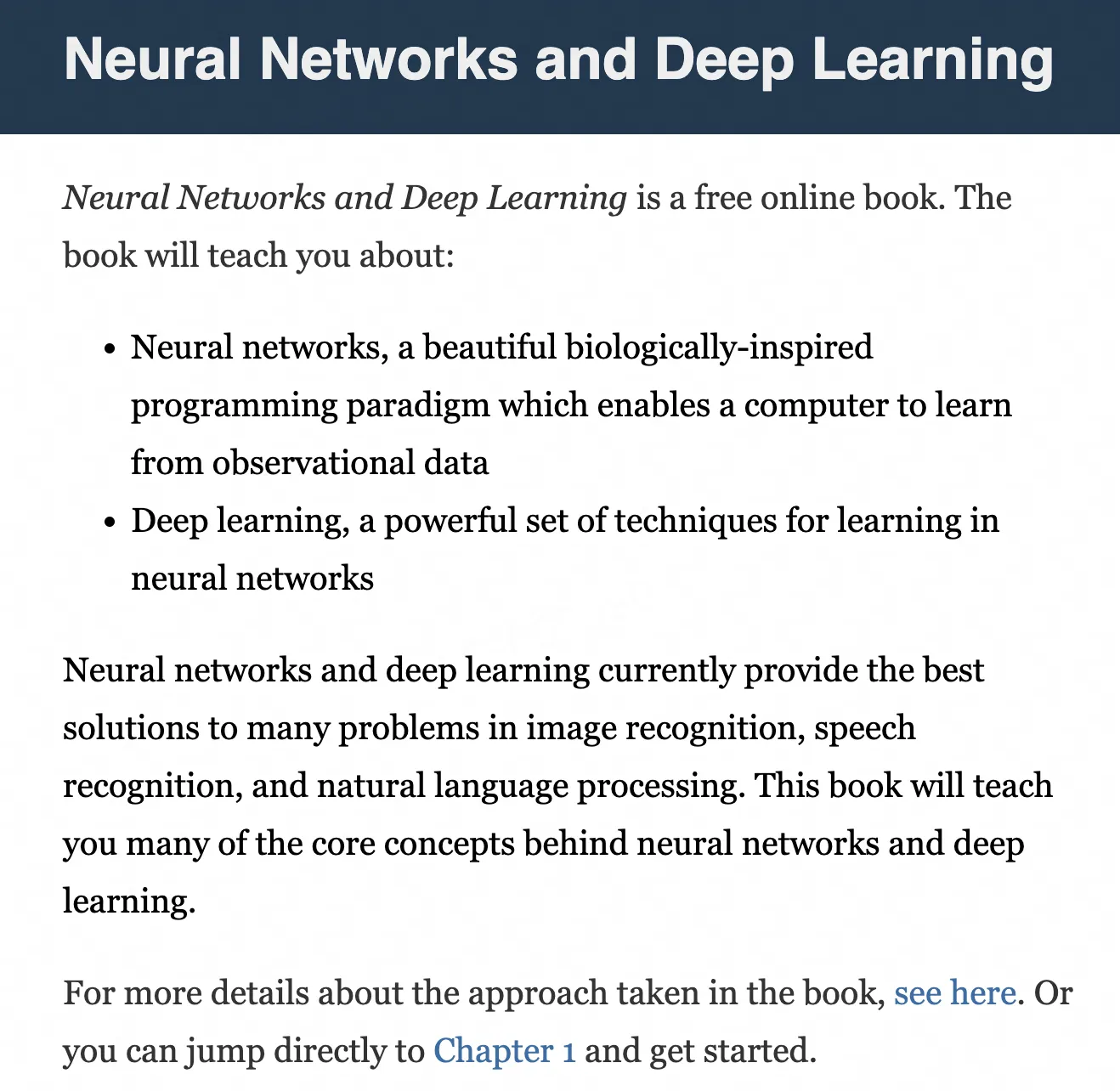 神经网络与深度学习